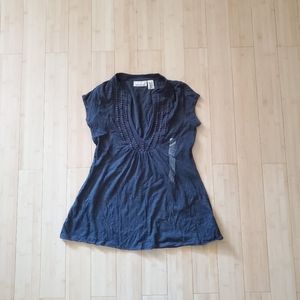 DKNY Short Sleeve Blouse